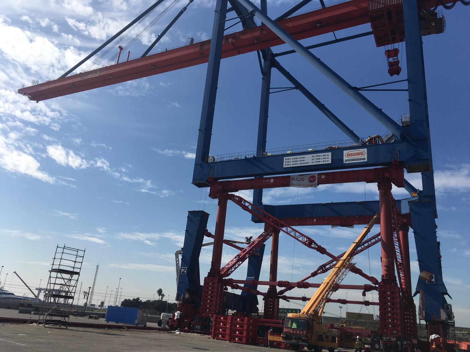 digitalización grúas