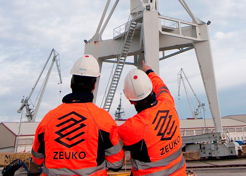 sensorización y digitalización de grúas