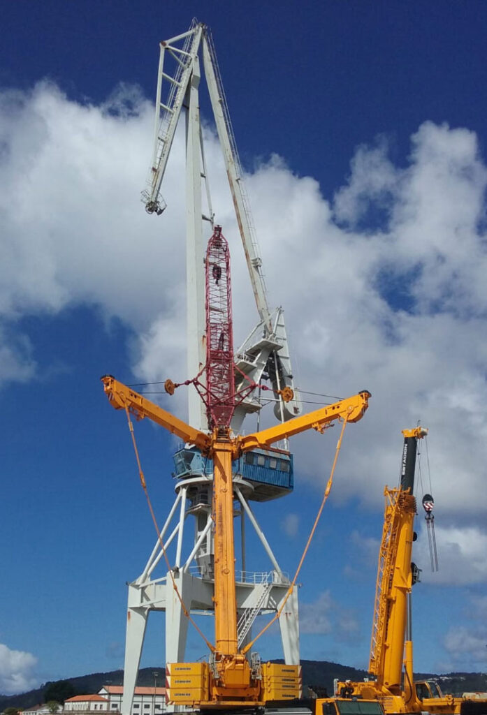 ingeniería mantenimiento predictivo grúas